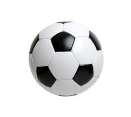 Soccer ball on white