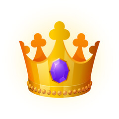 Crown with jewels