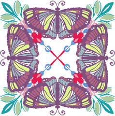 Ceramic colorful tiles mediteranean, azulejo, portugal. Universal design. Collection of seamless patterns. ethnic floor backgrounds