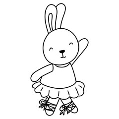 cute rabbit circus, animal circus