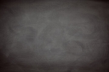 Abstract Chalk rubbed out on blackboard or chalkboard texture. clean school board for background or copy space for add text message. Backdrop of Education concepts.