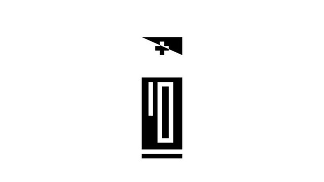 aaa battery power energy glyph icon animation