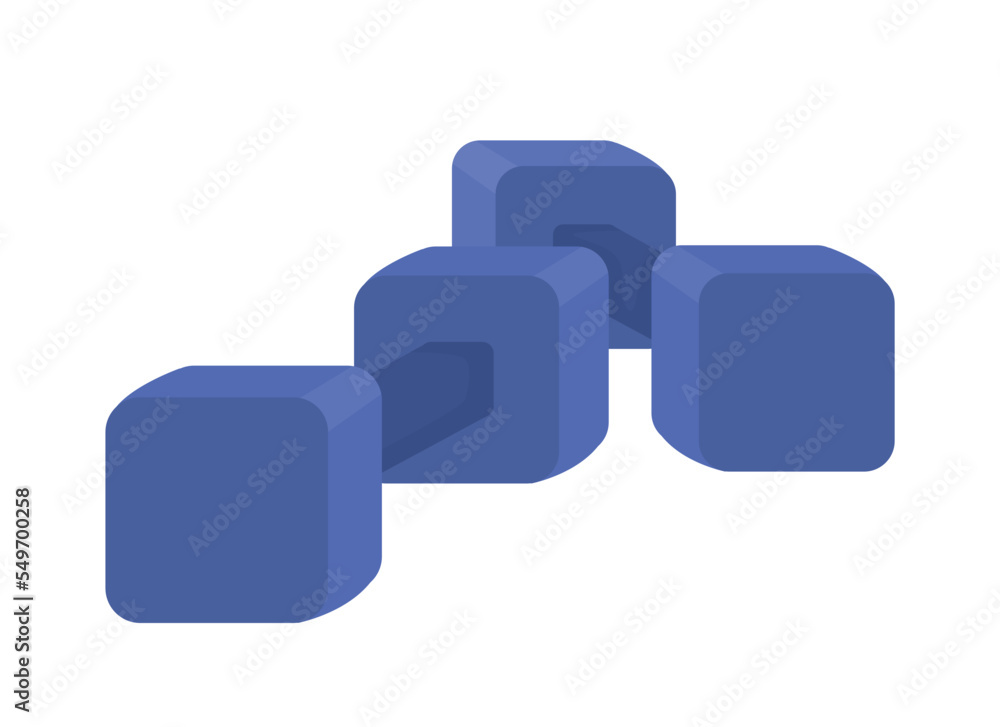 Poster dumbbells semi flat color vector objects. sports inventory for exercises. editable elements. full bo
