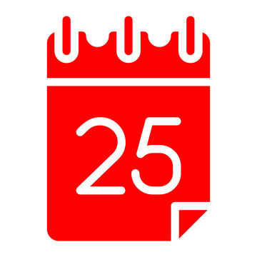 Red Calendar Icon