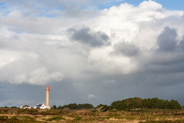 Grand phare du Goulphar à Bangor à Belle île en mer © Pix