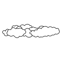 Cloud Digital paint illustration