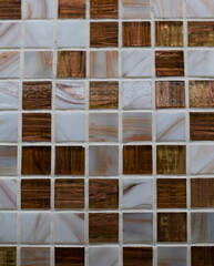 Texture of fine ceramic tiles for bathroom