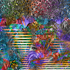background with flowers