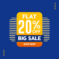 20% off twenty percent in store big sale now
