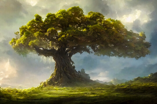 Fantastic fabulous giant tree.
