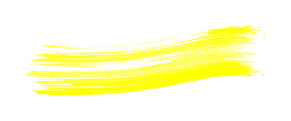 Pinsel Hintergrund unordentlich gemalt in gelb