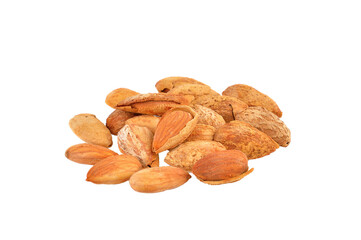 almond seed on transparent png