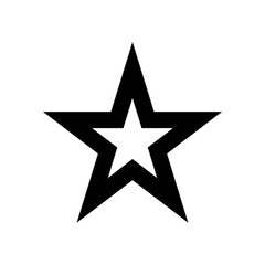 Obraz premium Star Vector Icon