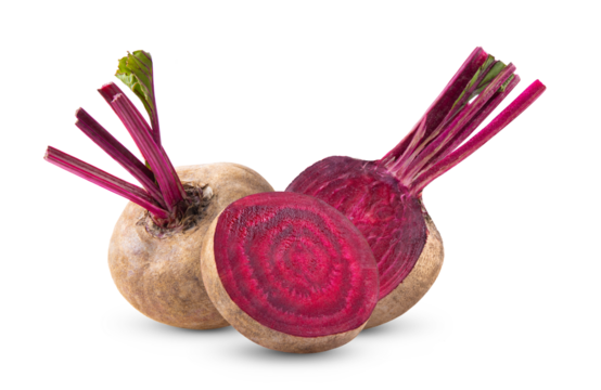 Beetroot isolated on trransparent png
