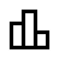 Bar Chart Vector Icon