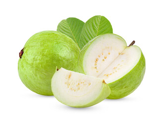 Guava fruit isolated on trransparent png