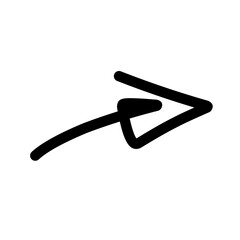 Fototapeta premium Hand Drawn Arrows