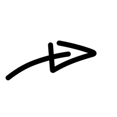 Fototapeta premium Hand Drawn Arrows