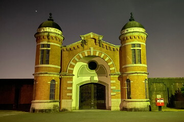 夜の旧奈良監獄