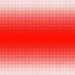red halftone background