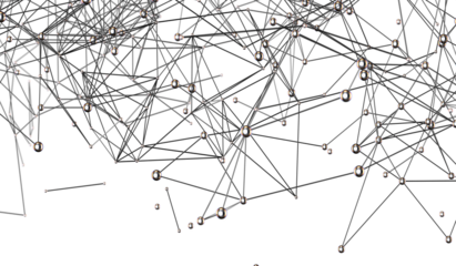 network structure - abstract design connection