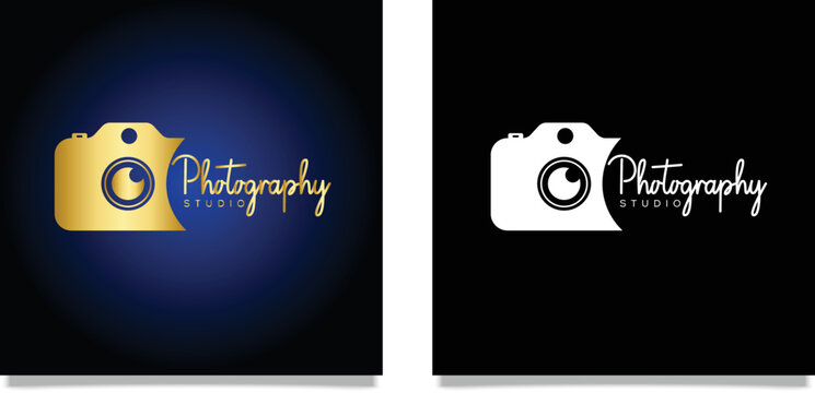 Photography logo template. Photography  logo design
