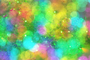 Bokeh- Magical lighting. Abstract background. Photography overlays- clip art