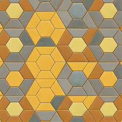 Colorful Geometric Tiles