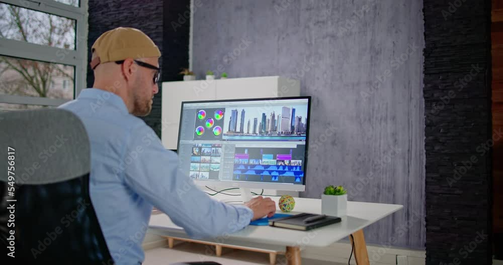 Aufkleber Video Editor Computer Software