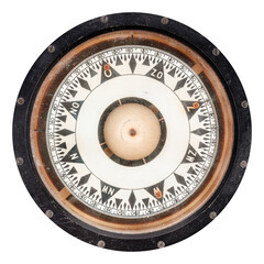 Authentic ancient ship compass © Martin Bergsma