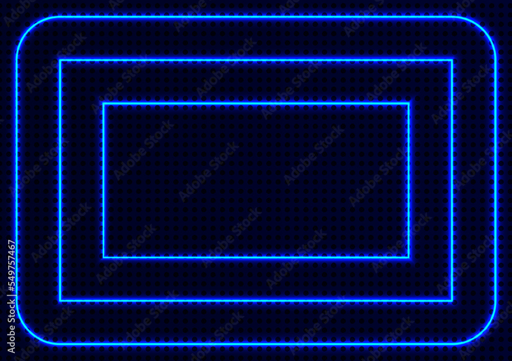 Poster pattern design line blue glow pattern background abstract wallpaper