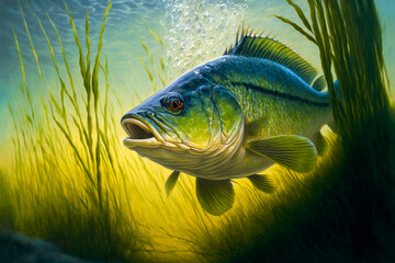 fish in the water