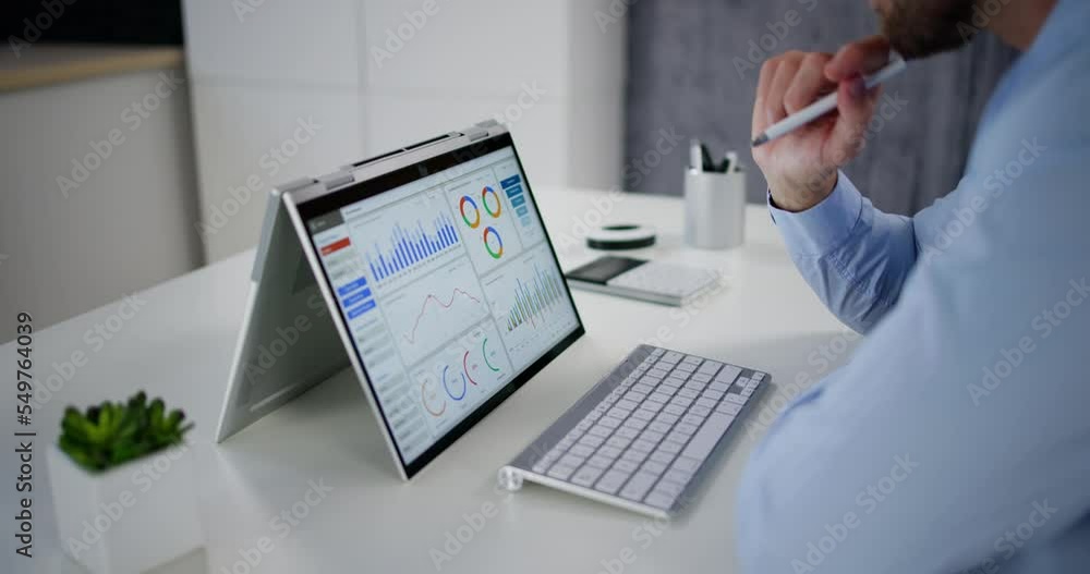Aufkleber Data Analyst Using Data Analytics KPI