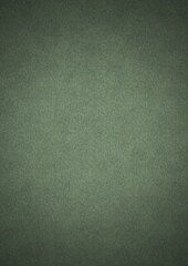 Fototapeta premium Hand-drawn unique abstract symmetrical seamless ornament. Dark semi transparent green on a light warm green with vignette of a darker background color. Paper texture. A4. (pattern: p07-2e)