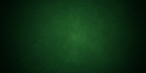 Abstract Dark Green Grunge Background
