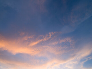 High resolution sunset sky background
