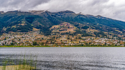 Lake San Pablo in Ecuador