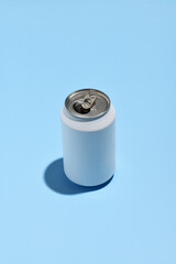 White open can mock up