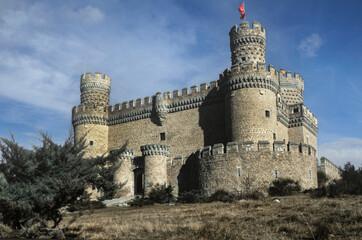 Manzaneras Castle, spain, madrid, eighties, 