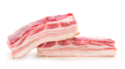 Two pieces of bacon.