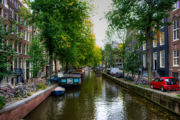 Fototapeta na wymiar The City of Amsterdam, the Netherlands