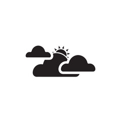 Modern weather icons. Flat vector illustration for Web, print, and Mobile App