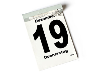 19  Dezember 2024