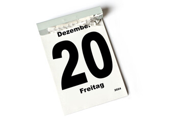  20 Dezember 2024