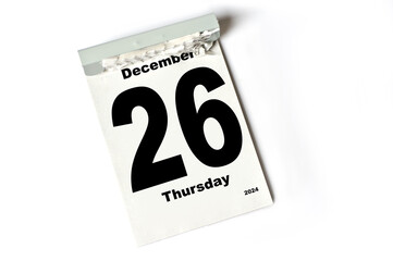 26  December 2024