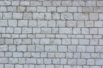 white rock wall