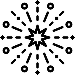 fireworks displays  icon