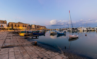 PORT OF BISCEGLIE - PUGLIA, ITALY