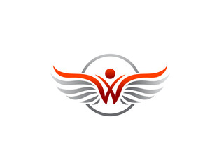 Fototapeta premium Wing logo image