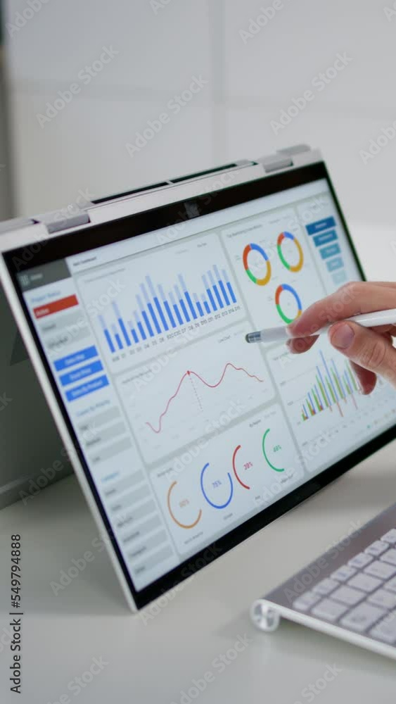 Aufkleber Data Analyst Using Data Analytics KPI